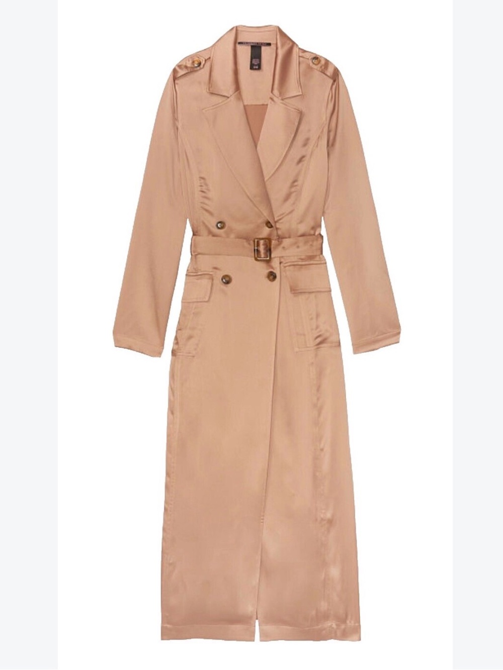 Victoria's Secret Satin Trench Robe XL